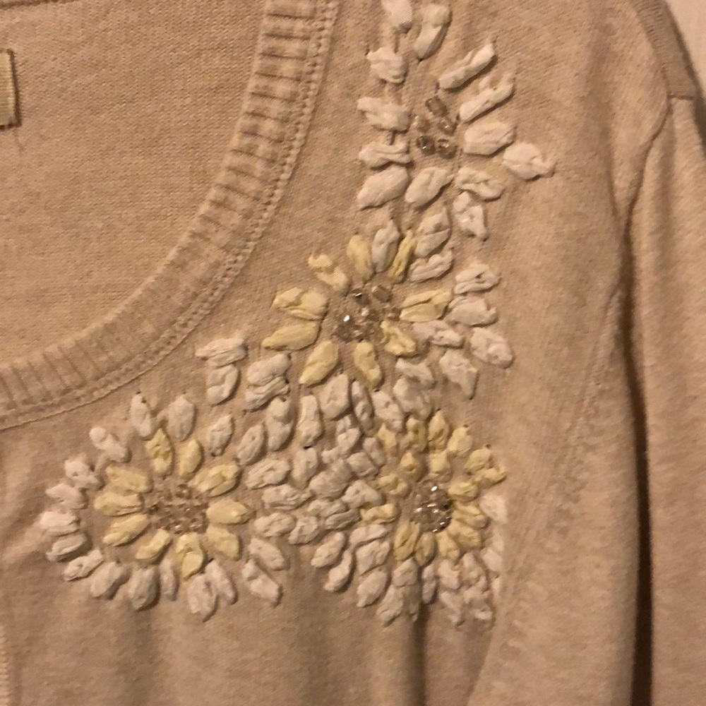 Sonoma XL sweater, Cream/ Tan color